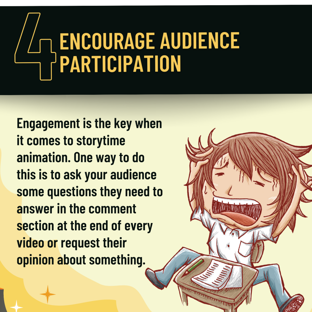 4. Storytime Animation should encourage audience participation