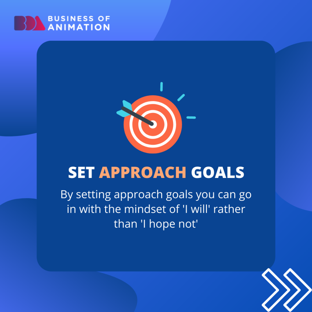 3. Set approach goals
