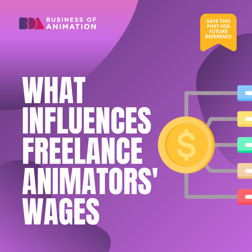 What Influences Freelance Animators' Wage