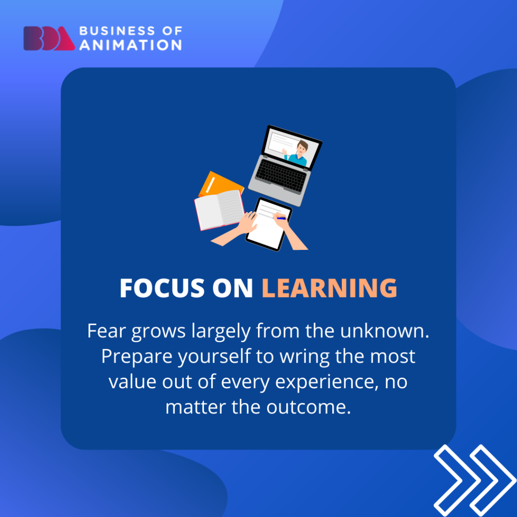 2. Focus on learning