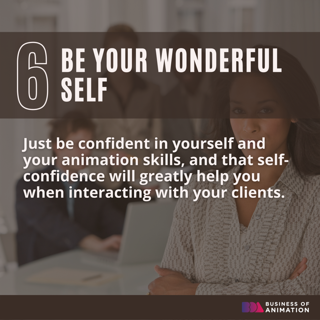6. Be Your Wonderful Self