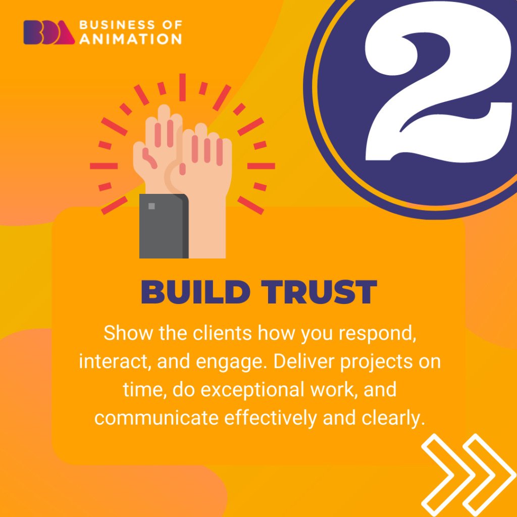 2. Build trust