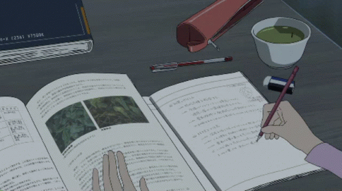 writing down notes from a book and taking referencing material for animations is one of the many animating tips