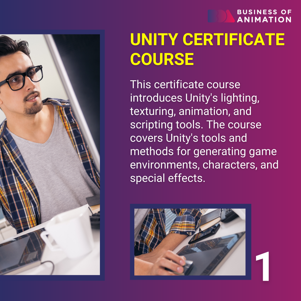 unity certificate course