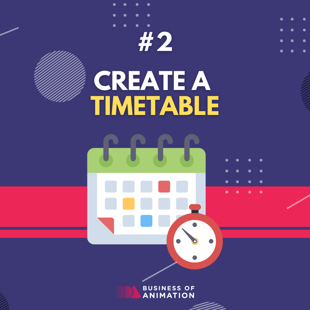 create a timetable