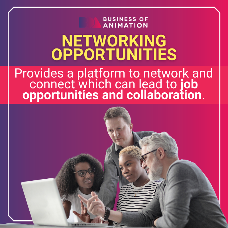 communities provide a networking platform which can lead to opportunities