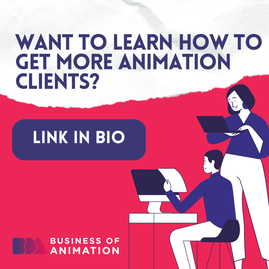 want to learn how to get more animation clients? check out our animation business accelerator.