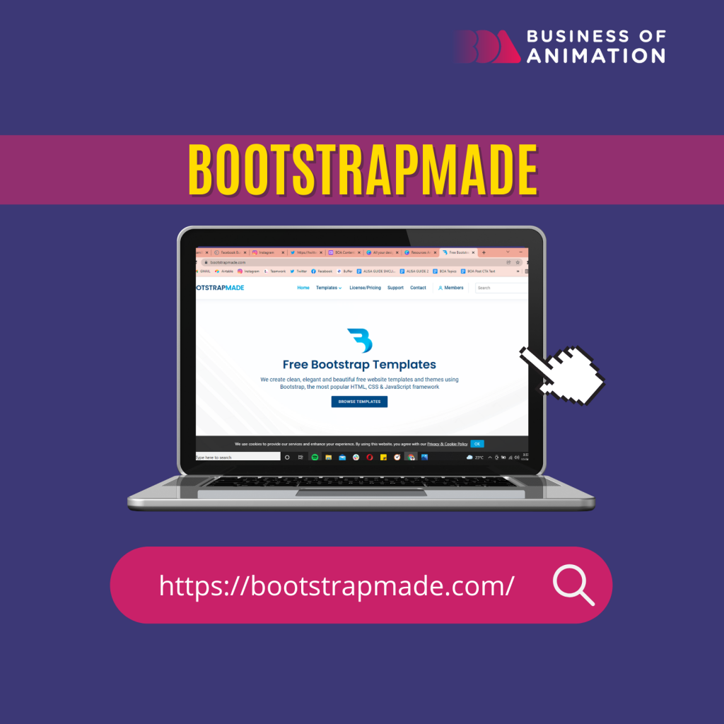 find free website templates on bootstrapmade