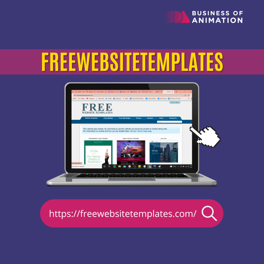 find free website templates on freewebsitetemplates