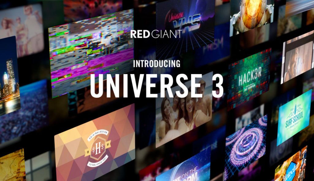 Red Giant introducing Universe 3 as an ae tool for animators