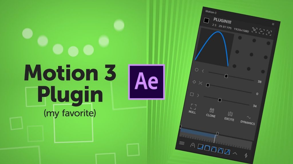 Motion 3 Plugin tool for Adobe After Effects